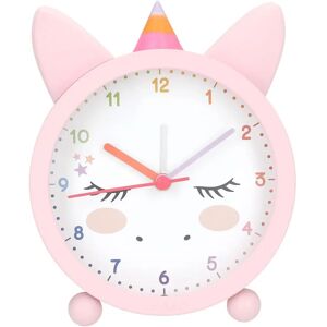 Depesche Rosa Enhörning Väckarklocka med Öron & Horn - Väckarklocka Depesche Rosa Enhörning Väckarklocka med Öron & Horn - Väckarklocka