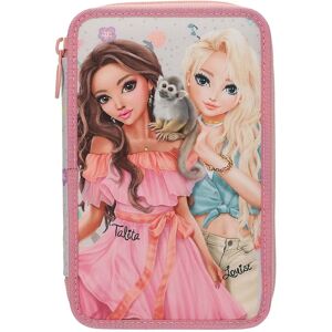 Topmodel Topmodel - Triple Pencil Case - Juicy - Apricot, Pink, Yellow - Pencil Case Topmodel Topmodel - Triple Pencil Case - Juicy - Apricot, Pink, Yellow - Pencil Case