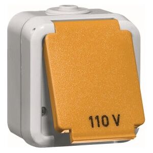 PEHA 00306911 Prise - NEMA 5-20 R US, 20A, Gris, Orange PEHA 00306911 Prise - NEMA 5-20 R US, 20A, Gris, Orange