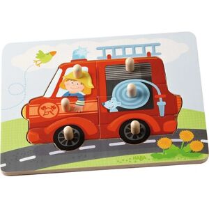 HABA 302536 Puzzle - Puzzle en bois pompier 6 pièces HABA 302536 Puzzle - Puzzle en bois pompier 6 pièces