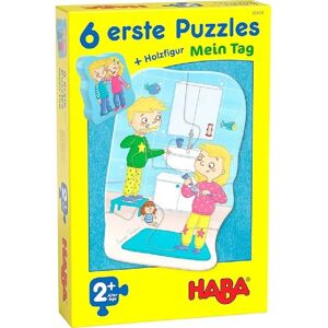 HABA 6 Eerste Puzzels - Mijn Dag - Puzzels voor Kinderen HABA 6 Eerste Puzzels - Mijn Dag - Puzzels voor Kinderen