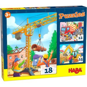 HABA Rompecabezas Vehículos de Construcción - Multicolor HABA Rompecabezas Vehículos de Construcción - Multicolor