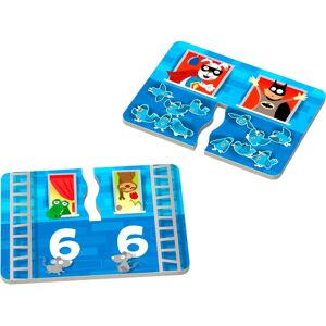HABA Rhino Hero Junior - Jogo cooperativo para crianças 2+ anos HABA Rhino Hero Junior - Jogo cooperativo para crianças 2+ anos