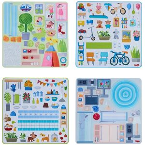 HABA Little Friends - Accesorios decorativos adhesivos casa de muñecas - 125 piezas HABA Little Friends - Accesorios decorativos adhesivos casa de muñecas - 125 piezas