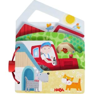 HABA 1306788001 - Holz-Babybuch Traktor - Babybuch für Kleinkinder HABA 1306788001 - Holz-Babybuch Traktor - Babybuch für Kleinkinder