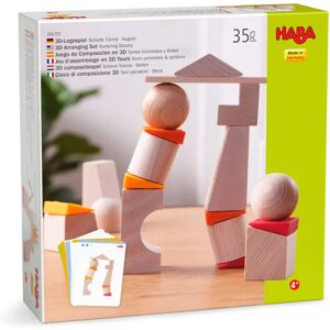 HABA 3D Juego de Construcción - Torres Inestables, Puentes HABA 3D Juego de Construcción - Torres Inestables, Puentes