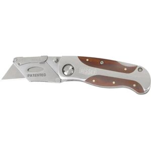 Bessey Wooden Handle Folding Knife - Cutting Tool Bessey Wooden Handle Folding Knife - Cutting Tool