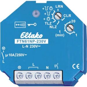 Eltako FTN61NP-230V Interruptor de Escalera Inalámbrico - Azul Eltako FTN61NP-230V Interruptor de Escalera Inalámbrico - Azul