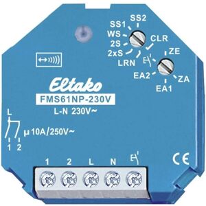 Eltako FMS61NP-230V Trådlöst relä - 1-kanals 2000W Eltako FMS61NP-230V Trådlöst relä - 1-kanals 2000W
