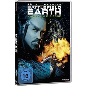 Concorde DVD - Battlefield Earth - Kampf um die Erde - Science-fiction, 16+, Dolby, 114 min - Publicité Concorde DVD - Battlefield Earth - Kampf um die Erde - Science-fiction, 16+, Dolby, 114 min - Publicité