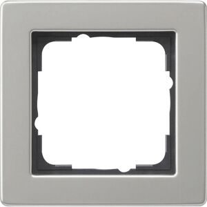 Marco de acero inoxidable Gira - 1 canal - Adecuado para empotrar - Tipo de producto Marco de acero inoxidable Gira - 1 canal - Adecuado para empotrar - Tipo de producto