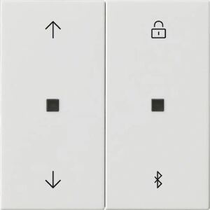 Gira System 3000 Bluetooth Schalter - Weiß - Jalousie & Licht Gira System 3000 Bluetooth Schalter - Weiß - Jalousie & Licht