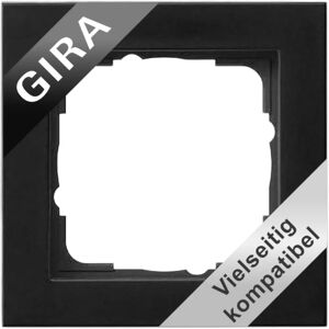 Gira 021109 Schakelraam - Impactbestendig, Waterdicht IP44, Kunststof Gira 021109 Schakelraam - Impactbestendig, Waterdicht IP44, Kunststof