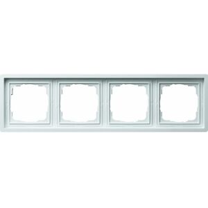 Gira Reinweiß 4fach Glänzend Rahmen - Rahmen Gira Reinweiß 4fach Glänzend Rahmen - Rahmen