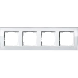 Gira 0214723 Wit 4-vaks afdekraam - Afdekraam Gira 0214723 Wit 4-vaks afdekraam - Afdekraam