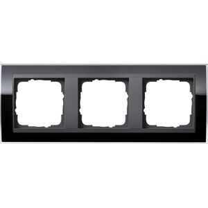 Gira 3-fach Rahmen mit klarem Deckel & Anthrazit Zwischenrahmen - Abdeckrahmen Gira 3-fach Rahmen mit klarem Deckel & Anthrazit Zwischenrahmen - Abdeckrahmen