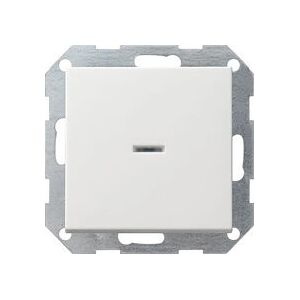 Gira 012203 White Electrical Switch - 2-Pole, Illuminated, Surface Mount Gira 012203 White Electrical Switch - 2-Pole, Illuminated, Surface Mount