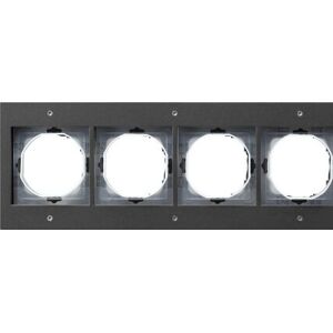 Gira TX_44 Antraciet - Impactbestendig, Gereedschapsvrij, IP44 - Montageframe Gira TX_44 Antraciet - Impactbestendig, Gereedschapsvrij, IP44 - Montageframe