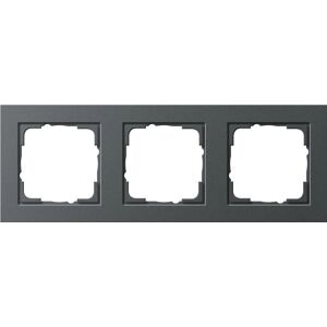 Gira Antraciet 3-Module Elektrisch Frame - Type 0213 23 Gira Antraciet 3-Module Elektrisch Frame - Type 0213 23