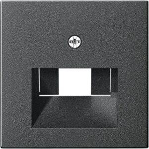 GIRA 027028 Anthracite Wall Plate - UAE/IAE System55 GIRA 027028 Anthracite Wall Plate - UAE/IAE System55