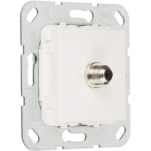 Gira 565003 Sat Connector - Satellite Female Port, White - IP20 Gira 565003 Sat Connector - Satellite Female Port, White - IP20
