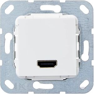Gira 566903 HDMI Gender Changer - IP20, Wit, Glanzend Gira 566903 HDMI Gender Changer - IP20, Wit, Glanzend
