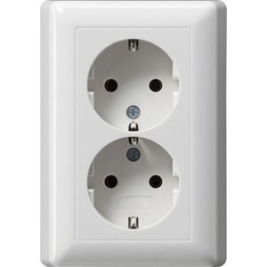 GIRA 078003 Witte Stopcontact - socket-outlet GIRA 078003 Witte Stopcontact - socket-outlet