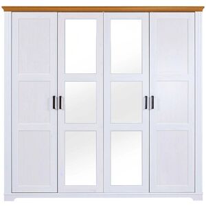 Møbel24 Maluno Kleiderschrank - Moderner skandinavischer Stil, 2 Spiegeltüren Møbel24 Maluno Kleiderschrank - Moderner skandinavischer Stil, 2 Spiegeltüren