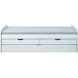 Sconto Ried Hvit Multifunksjonsramme - Seng Sconto Ried Hvit Multifunksjonsramme - Seng