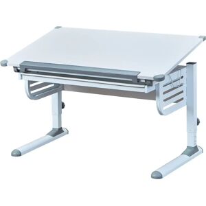 Sconto Bureau Enfant Skalare Blanc - Réglable en Hauteur, Inclinaison, Tiroir - Publicité Sconto Bureau Enfant Skalare Blanc - Réglable en Hauteur, Inclinaison, Tiroir - Publicité