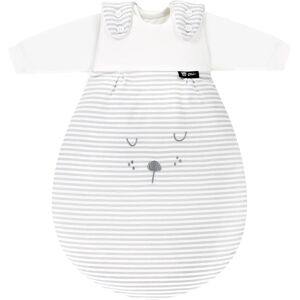 Alvi Baby-Schlafsack - 3-teiliges Jersey-Set - Grau/Weiß Alvi Baby-Schlafsack - 3-teiliges Jersey-Set - Grau/Weiß