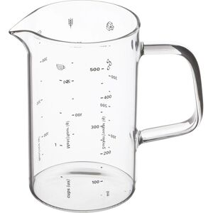 Weis 18526 Messbecher 0,5L Borosilikatglas - Messbecher Weis 18526 Messbecher 0,5L Borosilikatglas - Messbecher