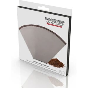 Weis 18952 Coffee Filter - Reusable Stainless Steel - 2-4 Cups - Coffee Type Weis 18952 Coffee Filter - Reusable Stainless Steel - 2-4 Cups - Coffee Type