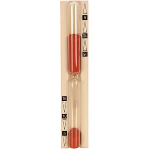 Sablier Elsässer - Sable rouge 15 min - Sablier - Publicité Sablier Elsässer - Sable rouge 15 min - Sablier - Publicité