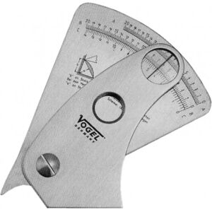 Calibre de soldadura Vogel - Acero inoxidable, acabado fino Calibre de soldadura Vogel - Acero inoxidable, acabado fino