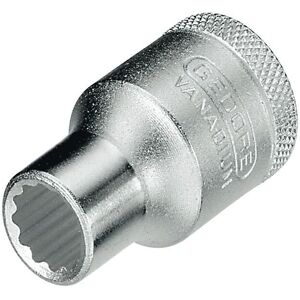 Gedore 1/2'' Socket Wrench - 19mm, Hexagon Drive, 40mm Length - Socket wrench Gedore 1/2'' Socket Wrench - 19mm, Hexagon Drive, 40mm Length - Socket wrench