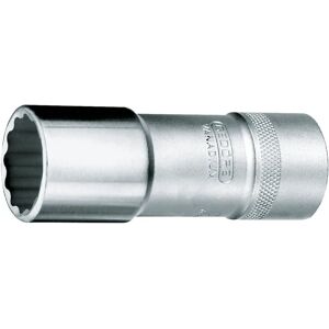Gedore 19mm Socket Wrench - 1/2 inch, 12-Point, 82mm Gedore 19mm Socket Wrench - 1/2 inch, 12-Point, 82mm