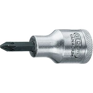 Gedore 6156760 screwdriver bit - PZ 3, 1/2 inch, chrome Gedore 6156760 screwdriver bit - PZ 3, 1/2 inch, chrome