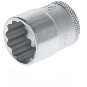 Gedore 18mm 3/8 pollici 12-pt. Bussola - Resistente, Precisa, Standard Gedore 18mm 3/8 pollici 12-pt. Bussola - Resistente, Precisa, Standard