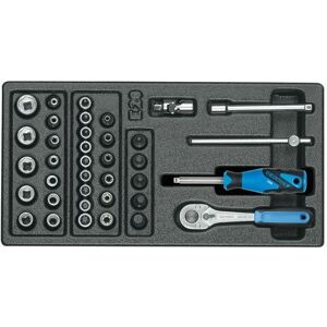 Gedore Blue Line 6626230 Juego de llaves de vaso - Plástico ABS resistente Gedore Blue Line 6626230 Juego de llaves de vaso - Plástico ABS resistente