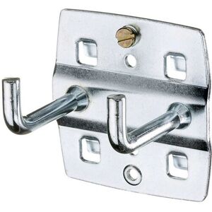 Gedore 2008475 Gray Vertical Double Tool Hook - Mounting Kit Gedore 2008475 Gray Vertical Double Tool Hook - Mounting Kit