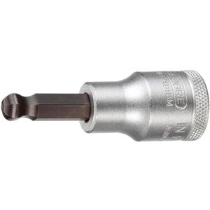 Gedore 2219379 Screwdriver Bit - 8mm, 60mm, Hex, Spherical Gedore 2219379 Screwdriver Bit - 8mm, 60mm, Hex, Spherical