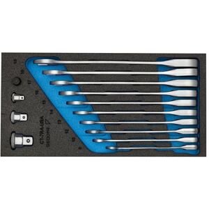 Gedore 2327686 Blue Socket Wrench Set - 14-Piece Gedore 2327686 Blue Socket Wrench Set - 14-Piece