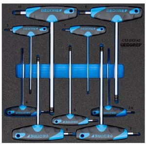 Gedore 2142 Vanadium Steel Socket Set - 9 pcs. Gedore 2142 Vanadium Steel Socket Set - 9 pcs.