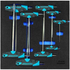 Gedore EI-1500 CT2-DT2142 L Tool Insert - Blue/Black - Tool Type Gedore EI-1500 CT2-DT2142 L Tool Insert - Blue/Black - Tool Type