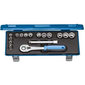 Gedore JMU-10 Socket Set - 16 Pieces - 3/8 inch Drive Gedore JMU-10 Socket Set - 16 Pieces - 3/8 inch Drive
