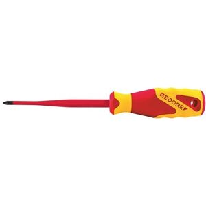 Gedore 2162 PZ 1 VDE Screwdriver - Full Insulated, Ergonomic Handle Gedore 2162 PZ 1 VDE Screwdriver - Full Insulated, Ergonomic Handle