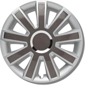 Albrecht Albrecht Cubiertas de Rueda de 15 Pulgadas Plateadas/Grises - Accesorios de Auto Albrecht Albrecht Cubiertas de Rueda de 15 Pulgadas Plateadas/Grises - Accesorios de Auto