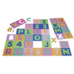 PlayShoes Puzzle Schaumstoff Kinder 36 Stück - Lernspiel PlayShoes Puzzle Schaumstoff Kinder 36 Stück - Lernspiel
