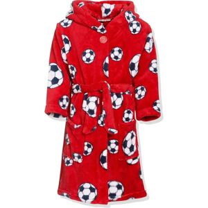 Playshoes unisex fleece kinderbadjas - Rood - Badjas Playshoes unisex fleece kinderbadjas - Rood - Badjas